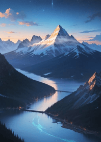 Bright Moon and Dawn a3eA72