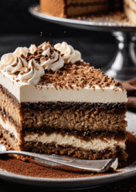 COFFEE-FLAVORED CAKE-I LOVE CAKE Theme