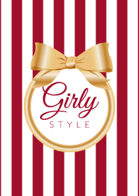 Girly Style-GOLDStripes-ver.20