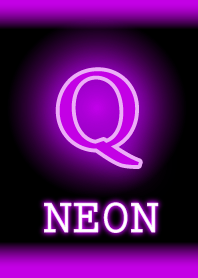 Q-Neon Purple-Initial