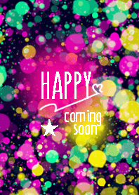 Happy coming soon コズミックカラー