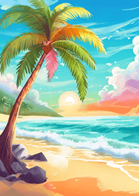 爽やかな夏の風景の着せかえ#2338