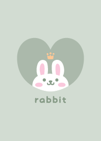 うさぎ3王冠[グリーン]