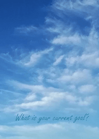 What is your current goal?