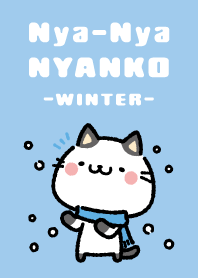 Winter cats