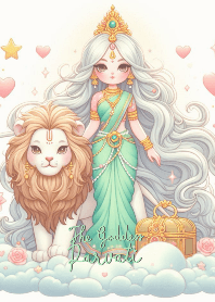 พระแม่อุมาเทวี : มั่งคั่ง สำเร็จ (เขียว)