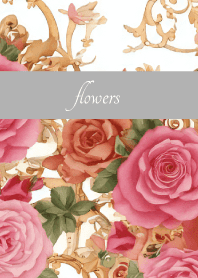 The scent of roses on white