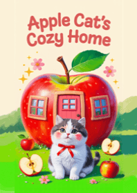 Apple Cat Cozy Home.2
