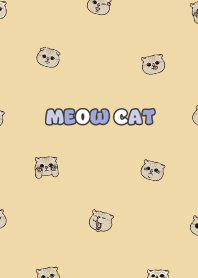 neko head2 / yellow
