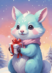 Christmas Little Animals f7CD7c