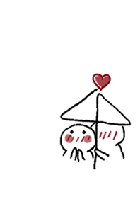 walk under an umbrella