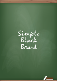 Simple Black Board.