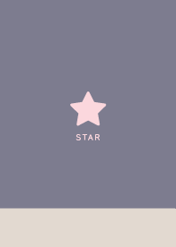 Lucky Star / Beige&Pink / Ash Lavender