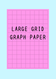 PINK-BLACK GRAPH PAPER/LIGHT BLUE