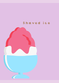 Summer shaved ice01 light purple J
