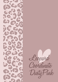 Leopard Coordinate*Dusty Pink