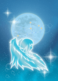乙女座 海と月と宇宙