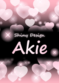Akie-Name-Baby Pink Heart