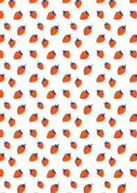 Strawberries with a simple Scandinavian