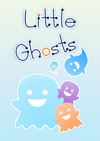 Little Ghosts! (Blue Ver.2)