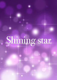 Shining star(purple)