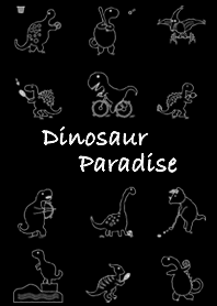 Dinosaur Paradise 15 Black(Sport Theme)