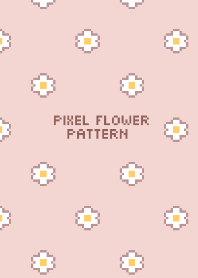 Pixel flower pattern_01