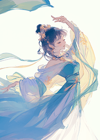 기질 の 고대 스타일 춤추는 여자 ❤