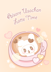 Beloved Usa-chan Cafe Latte Time.