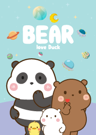 Bear&Duck Cutie Galaxy Blue