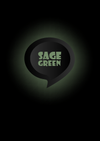 Sage Green Button In Black V.4 (JP)
