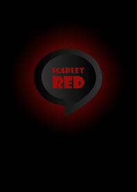 Scarlet Red Button In Black V.4