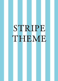 STRIPE THEME/WHITE&MINT GREEN