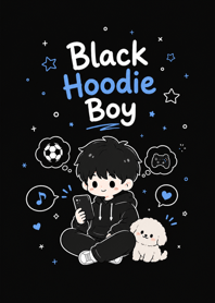 Black Hoodie Boy