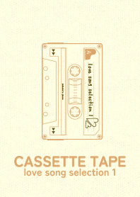 Cassettetape_love Olive drab