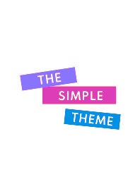 THE SIMPLE THEME ;13