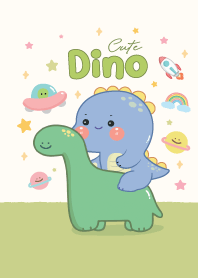 Little Dino Cute : Space Green