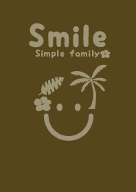 Smile & tropical Gun metal