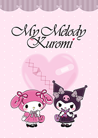 マイメロディ・クロミ　ピンクグレージュ