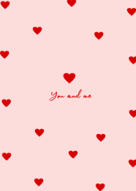 pattern heart (strawberry)