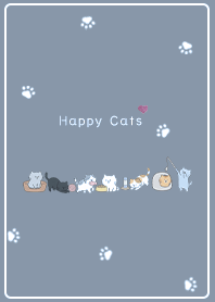 Blue Happy Kitty 03_2