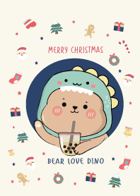 Mini Bear x Dino Merry Christmas