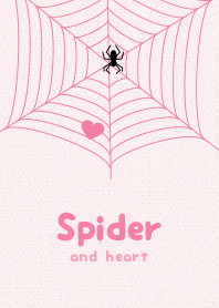 Spider & heart ver_Pink3