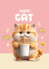 แมวน่ารัก : สีชมพู สดใส