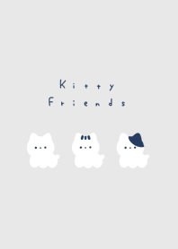 Kitty Friends (NL)/gray navy