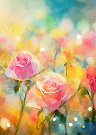 薔薇(バラ)の花の着せかえ(R5933)