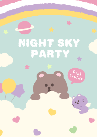 Night Sky Party: Pink Cupids