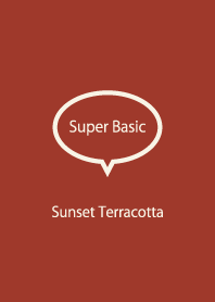 Super Basic Sunset Terracotta