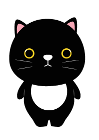 Face Black Cat Theme