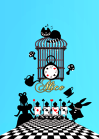 Alice in Wonderland with Birdcage*11
